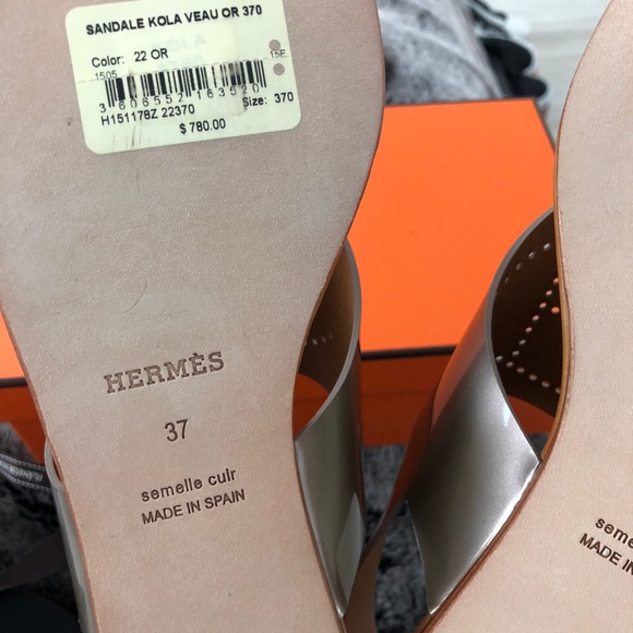 BNIB HERMES 💯 authentic beautiful sandal SOLD! - Picture 7 of 8